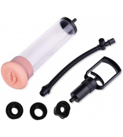 Pumps & Enlargers Manual Penis Vacuum Air Pump Strengthen Enlarger Booster Extender Setting Device for Men Power Up Massage C...