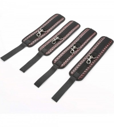 Restraints Black Expandable Spreader Bar Adjustable Training Tools Set for Home Sports (Coffee and Brown) - CT18N7LT99X $26.10