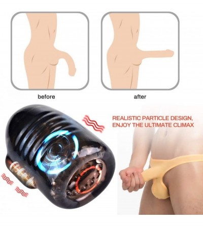 Male Masturbators Electric Male Masturbator Cup-Glans Training Massager Penis Enlargers Adult Sex Toy for Men - CT190LKWYMU $...