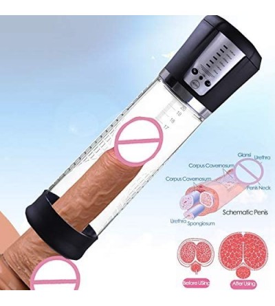 Pumps & Enlargers Effective Ed Medical Device 5X Suction Modes Vacuum Pump for Men to Get Bigger Stronger - C719C45EUAN $25.66