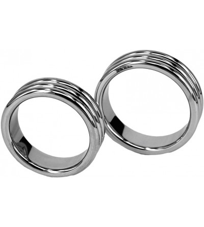 Penis Rings Luxury Strong Stainless Penis Cock Rings- Erection Enhancing Heavy Glans Rings (ID 45mm) - CC17Z4W3OQ6 $31.68