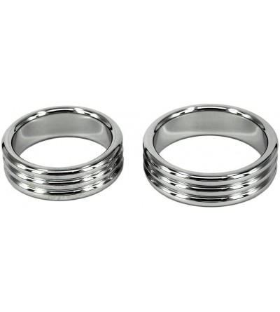 Penis Rings Luxury Strong Stainless Penis Cock Rings- Erection Enhancing Heavy Glans Rings (ID 45mm) - CC17Z4W3OQ6 $13.34