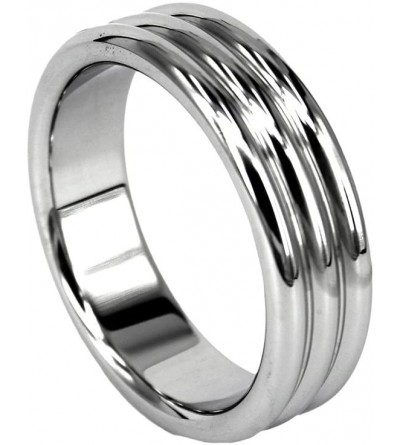Penis Rings Luxury Strong Stainless Penis Cock Rings- Erection Enhancing Heavy Glans Rings (ID 45mm) - CC17Z4W3OQ6 $13.34
