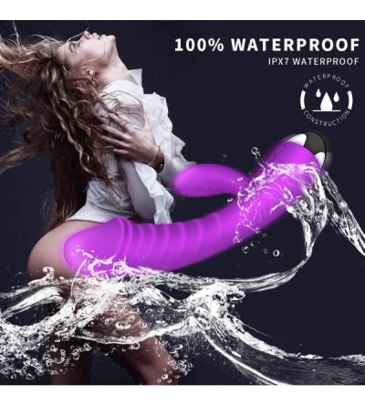 Vibrators Sex Toys for Women Adult Toys Handheld Waterproof Silicone Women Dillos Toys Body Therapeutic Massager10 Dual Motor...