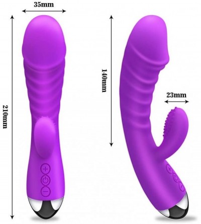 Vibrators Sex Toys for Women Adult Toys Handheld Waterproof Silicone Women Dillos Toys Body Therapeutic Massager10 Dual Motor...