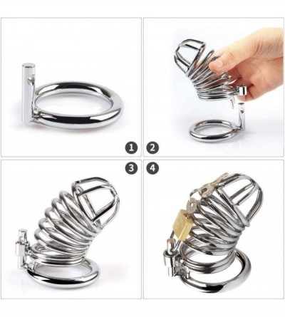 Chastity Devices Sweatpants Male Stainless Steel 40-50 mm for selecting Bird cage Chāstity Equipment Metal Cock cage Pêňís Lo...