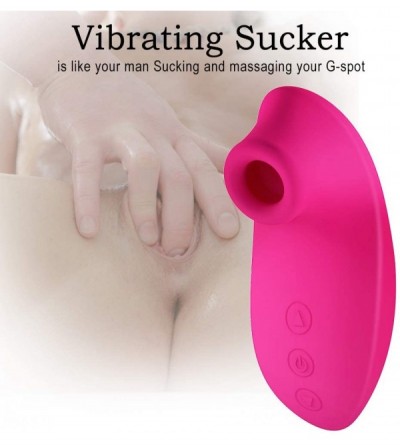 Vibrators Clitoral Sucking Vibrator with 10 Suction & Vibration Modes for Women Clit Orgasm-Nipples Kissing Adult Sex Toys Cl...
