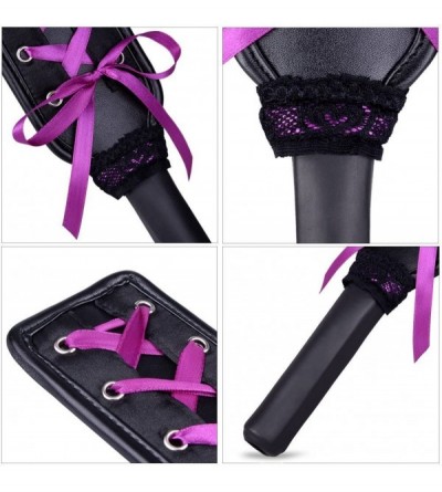 Paddles, Whips & Ticklers Under The Bed Restraints System Bondage SM Sex Toy Leather Paddle Hand Slapper Spanking Paddle with...