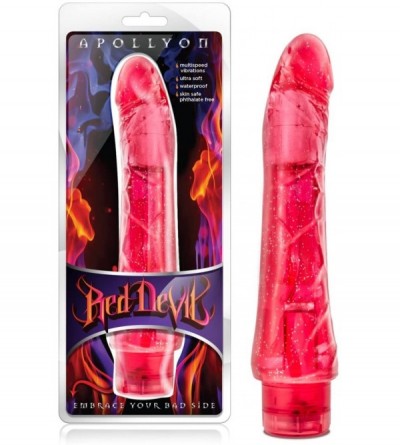 Dildos 9" Soft Realistic Long Vibrating Dildo - Multi Speed Flexible Vibrator - Waterproof - Sex Toy for Women - Sex Toy for ...