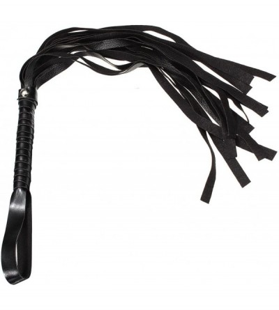 Paddles, Whips & Ticklers Love Flirting Whip Feather Tickler Leather Hand Spanking Slapper with Faux Leather Floggers Whip - ...