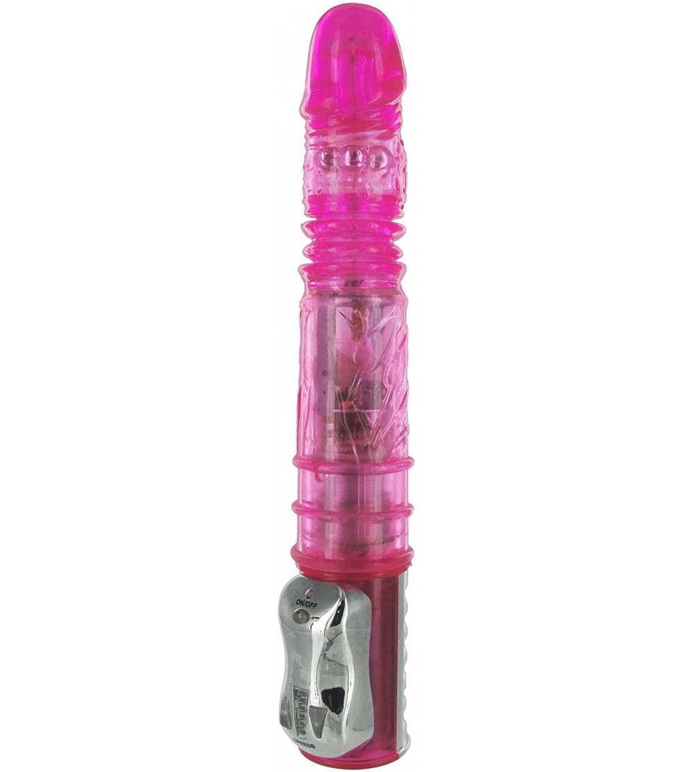 Vibrators Thruster Sex Machine Stick- Pink - Pink - C91184KNI4P $27.62