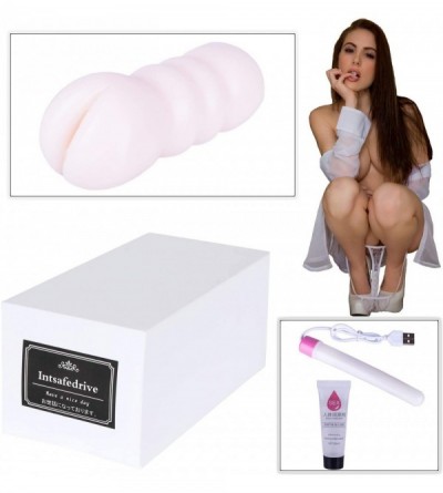 Male Masturbators Pocket Pussy-Male Masturbator Artificial Vagina Sex Toy for Men-Male Mastubration Stroker Male Sex Toy - Wh...