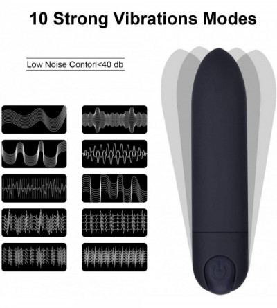 Vibrators Upgrade Bullet Massager for Sex Toy-USB Recharge-Waterproof-Wireless Powerful Mini Finger Stimulating Clitoral Vibr...