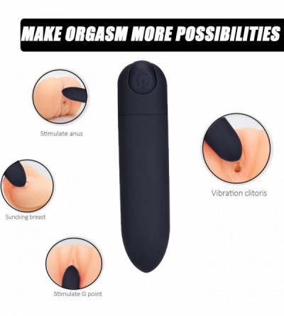 Vibrators Upgrade Bullet Massager for Sex Toy-USB Recharge-Waterproof-Wireless Powerful Mini Finger Stimulating Clitoral Vibr...
