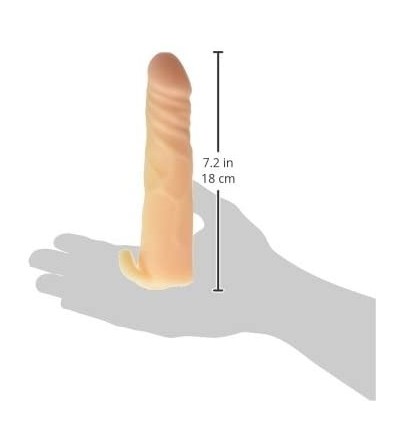 Pumps & Enlargers Realistic Sensa Feel Dual Density Penis Extender - Delay Ejaculation Male Enhancement - Sex Toy for Men (Na...