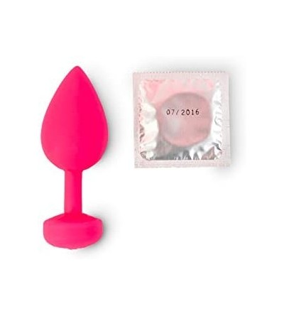 Anal Sex Toys Gplug Small Vibrating Butt Plug- Neon Rose - Neon Rose - CY1266DS797 $31.69