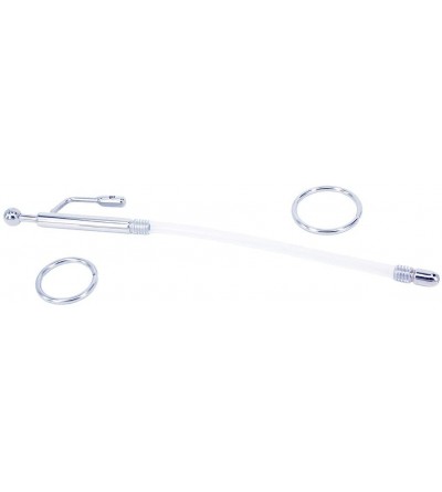 Catheters & Sounds Double Function Urethral Sounds Probe Urethral Sounding Rod Penis Plug Not for Beginner - CT11K7VLPOT $31.59