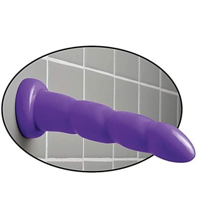 Dildos Dillio 6 Inches Purple Dong- Twister - Twister - C517YG3MW2M $7.60
