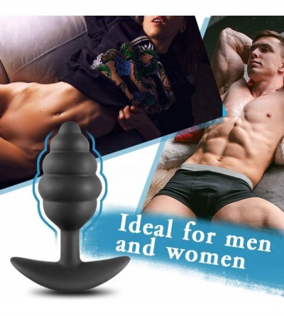 Anal Sex Toys Butt Plugs Silicone Stimulation for Trainer Masturbation Anal Training Kit for Comfortable Long-Term Wear with ...