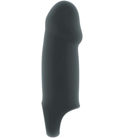 Novelties No.37 Stretchy Thick Penis Extension- Grey - Grey - C012MZURL96 $14.82