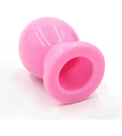 Anal Sex Toys Silicone Hollow Butt Plug Trainning Set Anal Dilator Kit for Man (Pink) - Pink - CO1932RM2XG $11.52