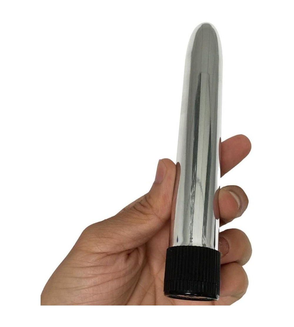 Vibrators Stick Vibrator-Multispeed G spot Vibrator Dildo Rabbit Female Adult Sex Toy Waterproof Massager - silver - CJ184RZQ...