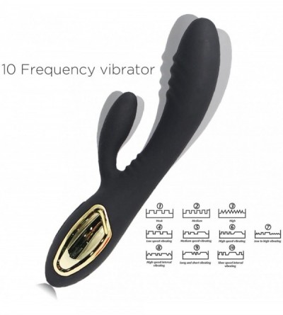 Vibrators G Spọt Rạbbịt Ðịldǒ Vịbrạtor - Thrụstịng Rotatịng Vịbarạter for Womẹn - Rechargeable for Stịmulatịon Mạssager for S...