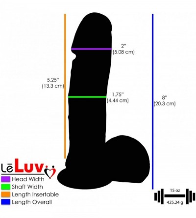 Dildos Dildo Thick Chocolate Brown 8 Inch Vibrating Multi-Speed Realistic with Suction Cup - CV11EXGT0RD $24.19