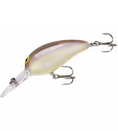 Vibrators Lures Middle N Mid-Depth Crankbait Bass Fishing Lure- 3/8 Ounce- 2 Inch - Lavender Shad - CI111JYI33T $27.16