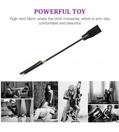 Paddles, Whips & Ticklers SM Leather Whip BDSM Flirting Fantasy Adult Toys with Anti-Slip Handle- Sexual Abuse Paddle - Whip ...