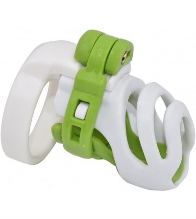 Chastity Devices Biosourced Resin Male Chastity Cage Device Locked Cock Cage Sex Toy for Men 219 - White+green - C51867ZMK40 ...