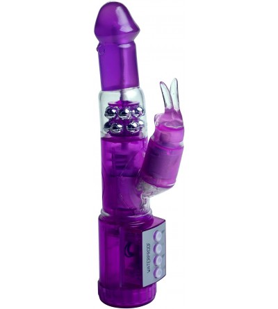 Vibrators Wet and Wild Waterproof Rabbit Vibrator- Purple - Purple - CH11BP20NV5 $46.61