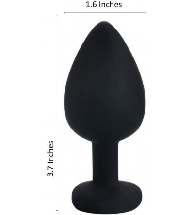 Anal Sex Toys Pleasure Plugs (Silicone- Large) - Silicone - CS18OZAL9MD $7.87