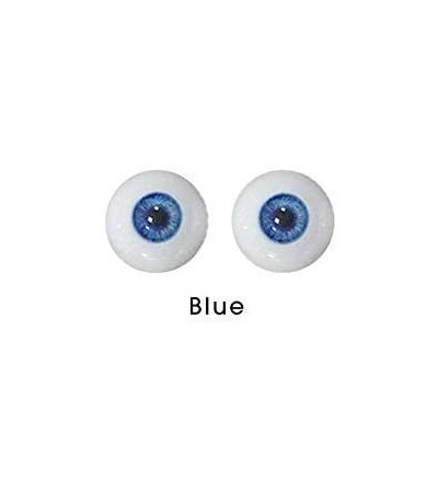 Sex Dolls Acrylic Eyeballs 32mm Clear Lifelike Premium Plastic Eyes for TPE Silicone Dolls - CQ18LY4HCQU $9.87