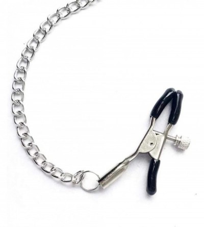Nipple Toys Adjustable Body Chain Clips Nipple Clamps Tool Clothing Accessories with Storage Bag - CJ193Q4SGRH $10.30