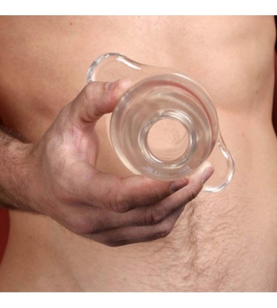 Anal Sex Toys Xlarge Double Tunnel Plug- Clear- Clear - CA11CX8NFOR $24.29