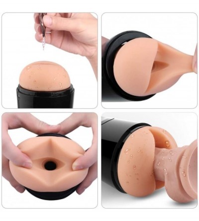 Male Masturbators Handheld Male Masturbator Cup- Adult Sex Toys for Men Masturbation with Real-Life Touch and Feeling- Pocket...