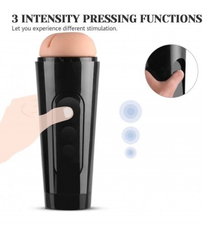 Male Masturbators Handheld Male Masturbator Cup- Adult Sex Toys for Men Masturbation with Real-Life Touch and Feeling- Pocket...