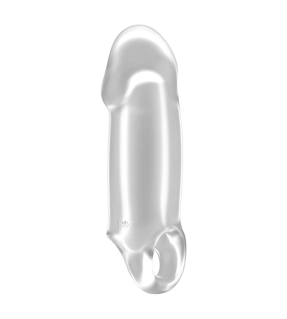 Novelties No.37 Stretchy Thick Penis Extension- Translucent - Translucent - CF12MAI6L4J $12.20