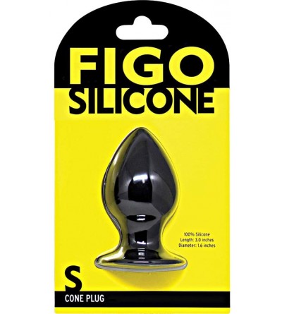 Anal Sex Toys Silicone F-98 Butt Plug for Men and Women - Erotic Anal Plug Dildo - Black - CS11L8FBQP1 $17.50