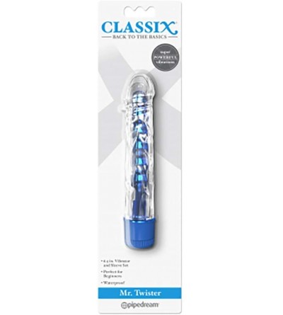 Vibrators Classix Mr. Twister- Blue- 3.5 Lb - Blue - CX18I082XOR $11.47