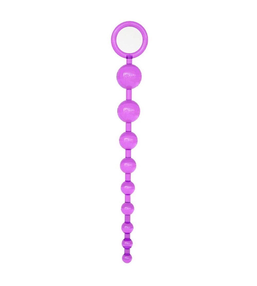 Penis Rings Silicone Pull Ring Bâll Béads Būtt Pluģ Stimulãtor Māsturbátion Six Erótic Toy for Adullts Women Men - Purple - C...