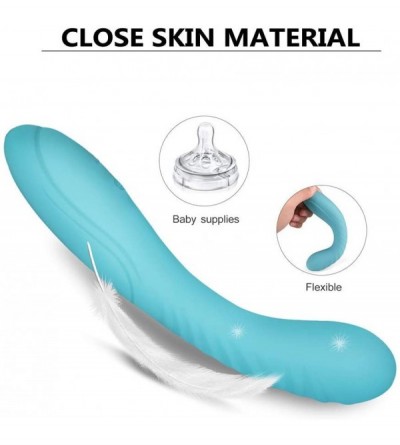 Dildos G Spot Dildo Vibrator for Anal Vagina Clitoris Stimulation with 10 Vibration Modes- Full Silicone Rechargeable Adult S...
