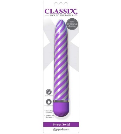 Dildos Classix Sweet Swirl Vibrator - C018O0H6T8A $14.36