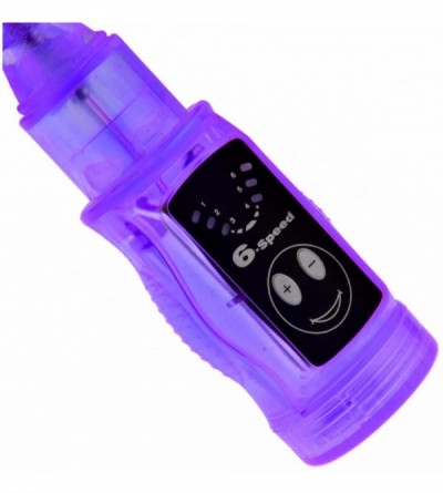 Vibrators 6 Speed Beads Anal Vibrator (Purple) - CZ12EE0KRID $14.19