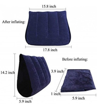 Sex Furniture Triangle Pillow Sex Bed Wedge Pillow Position Cushion Toy Ramp for Couples Women Men Relaxation - CY18TK7KE6S $...