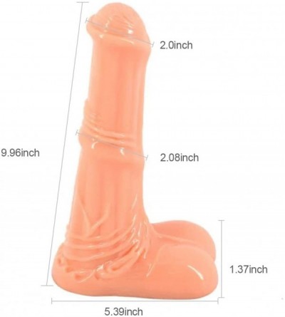 Dildos Animal Dildo- 9.96 inch Horse Penis Big Realistic Cock for Vaginal G-spot and Anal Play (Flesh) - Flesh - C7192O8H0GW ...