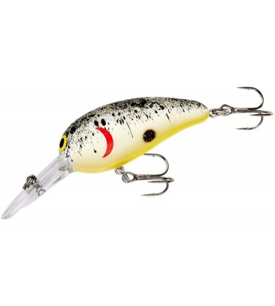 Anal Sex Toys Lures Middle N Mid-Depth Crankbait Bass Fishing Lure- 3/8 Ounce- 2 Inch - Black Splatter Back - CR114PMGBUT $19.31