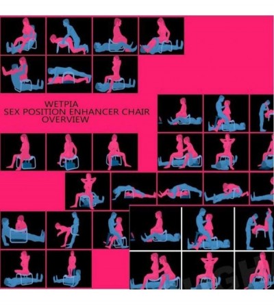 Sex Furniture Sexy Chair Toy Multifunctional Bounce Elasticity Stool for Couples- Position Enhancer Assis Chair- Different Po...