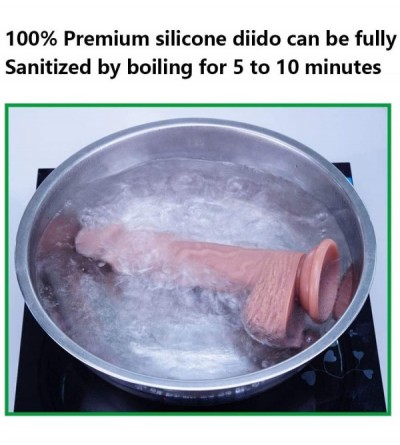 Dildos 9 Inch Silicone Realistic Dildo Ultra-Soft Huge Dildos for Women with Strong Suction Cup for Hands-Free- Flexible Life...